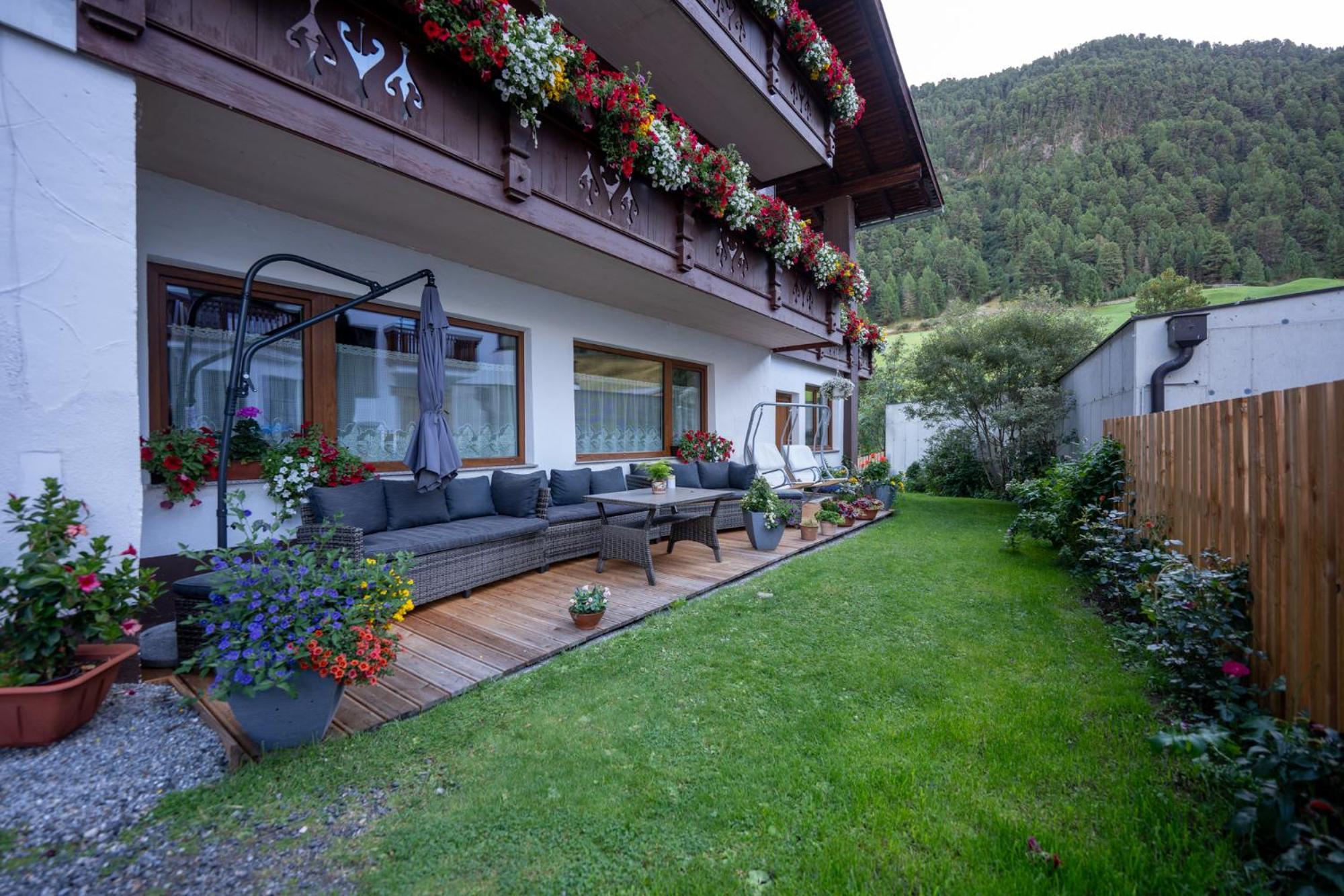 Gaestehaus -Pension Edelweiss Vent Exterior foto